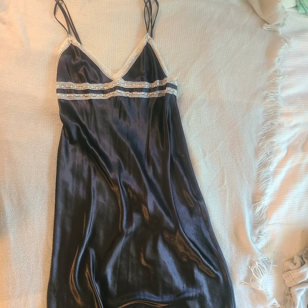 Vintage Black Slip Dress